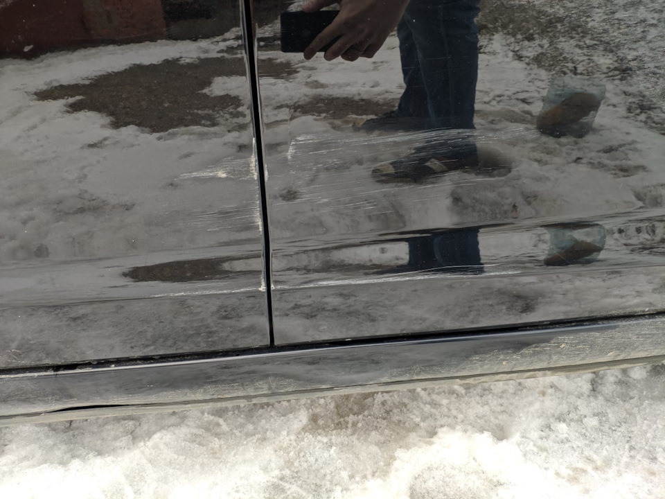 Полировка глубоких царапин от ДТП. Негодяи, буратины. — Ford Focus ...