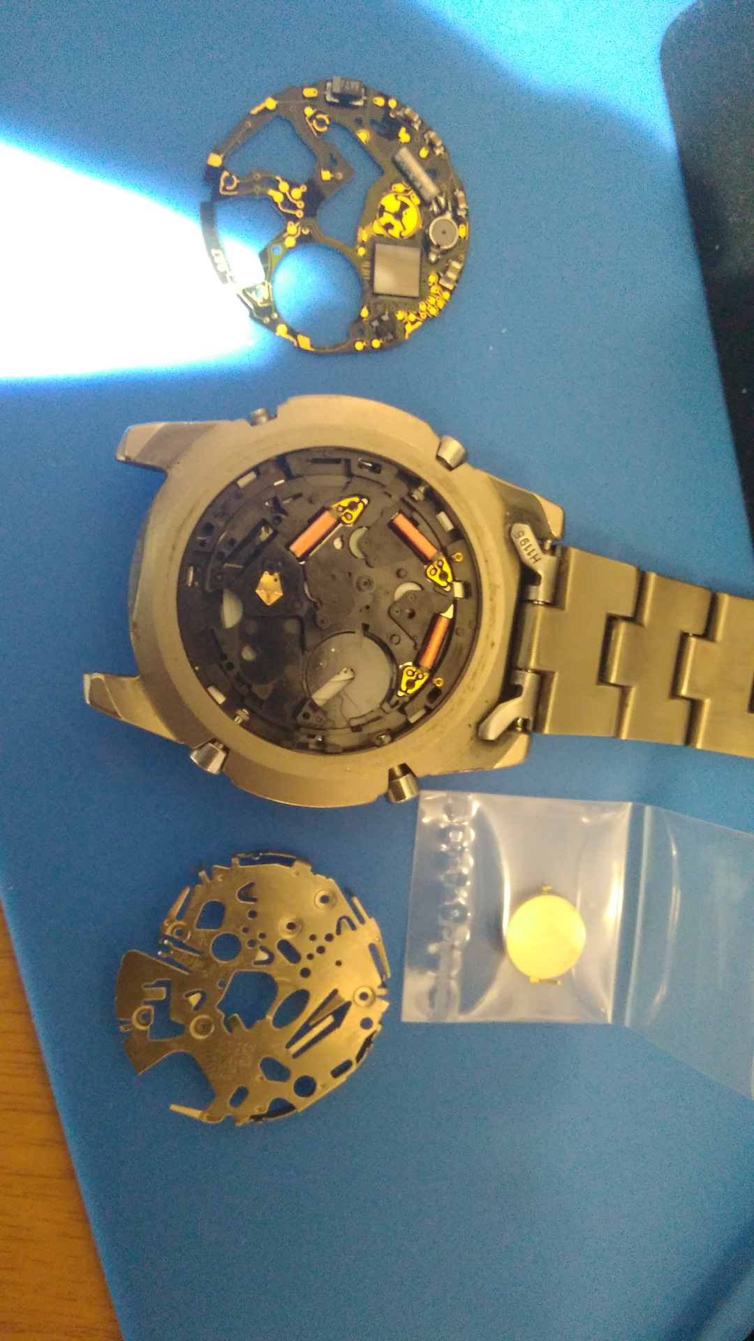 Citizen как поменять батарейку Замена аккумулятора в часах Citizen eco drive Titanium wr100 (0870-h25233) - DRI