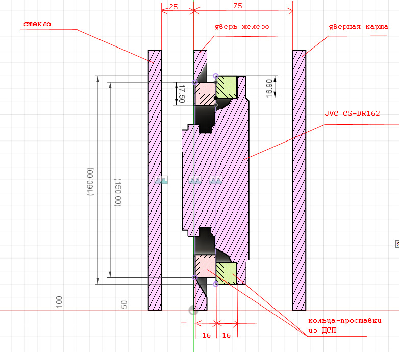 Динамики 16 см в передние двери Ланос, вместо штатных — Chevrolet Lanos ...
