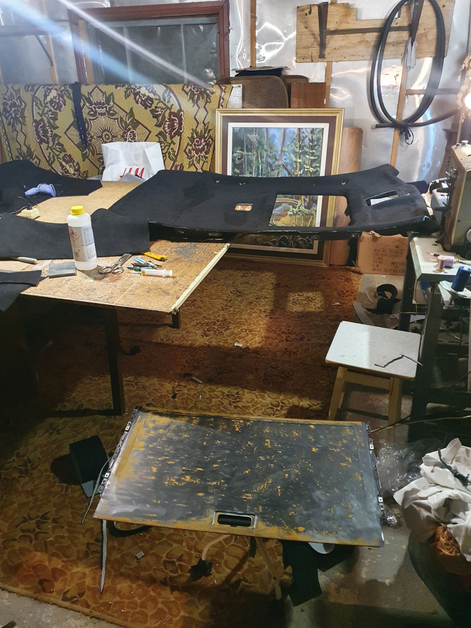 обстановка)шторка на очереди) — BMW 5 series (E39)