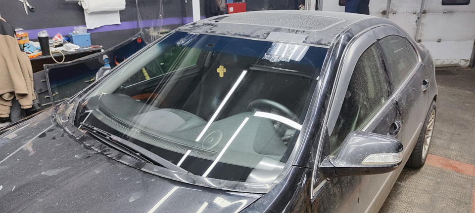 Лобовое стекло, увидел мир в 4К — Honda Legend (KB), 3,5 л, 2007 года ...