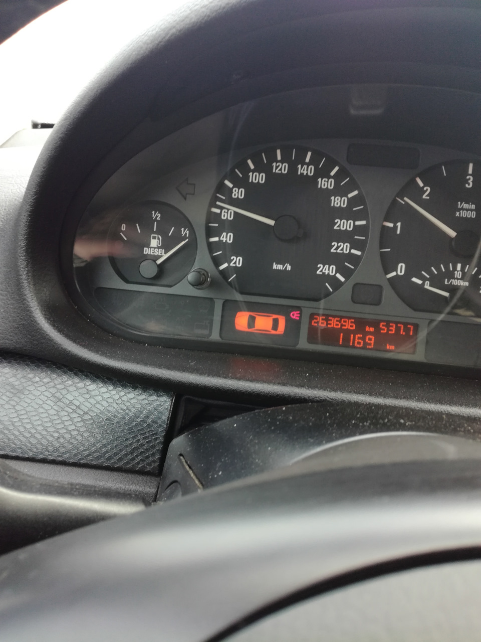 Замер расхода топлива — BMW 3 series (E46), 2 л, 2002 года | наблюдение ...