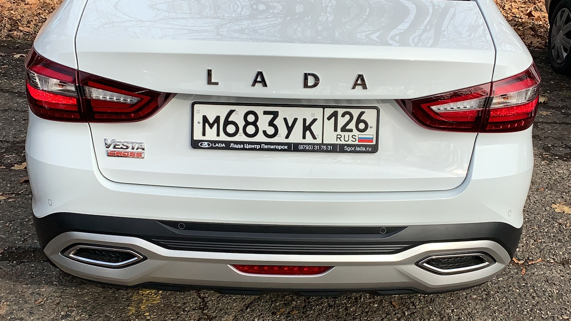 Lada Vesta Cross (NG) 1.6 бензиновый 2023 | White на DRIVE2