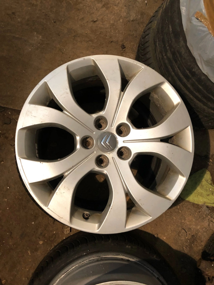 Литые диски Германия 7Jx17 ET-32 5x108 на Citroen C5 (2G). Б/у | 5 000 ...