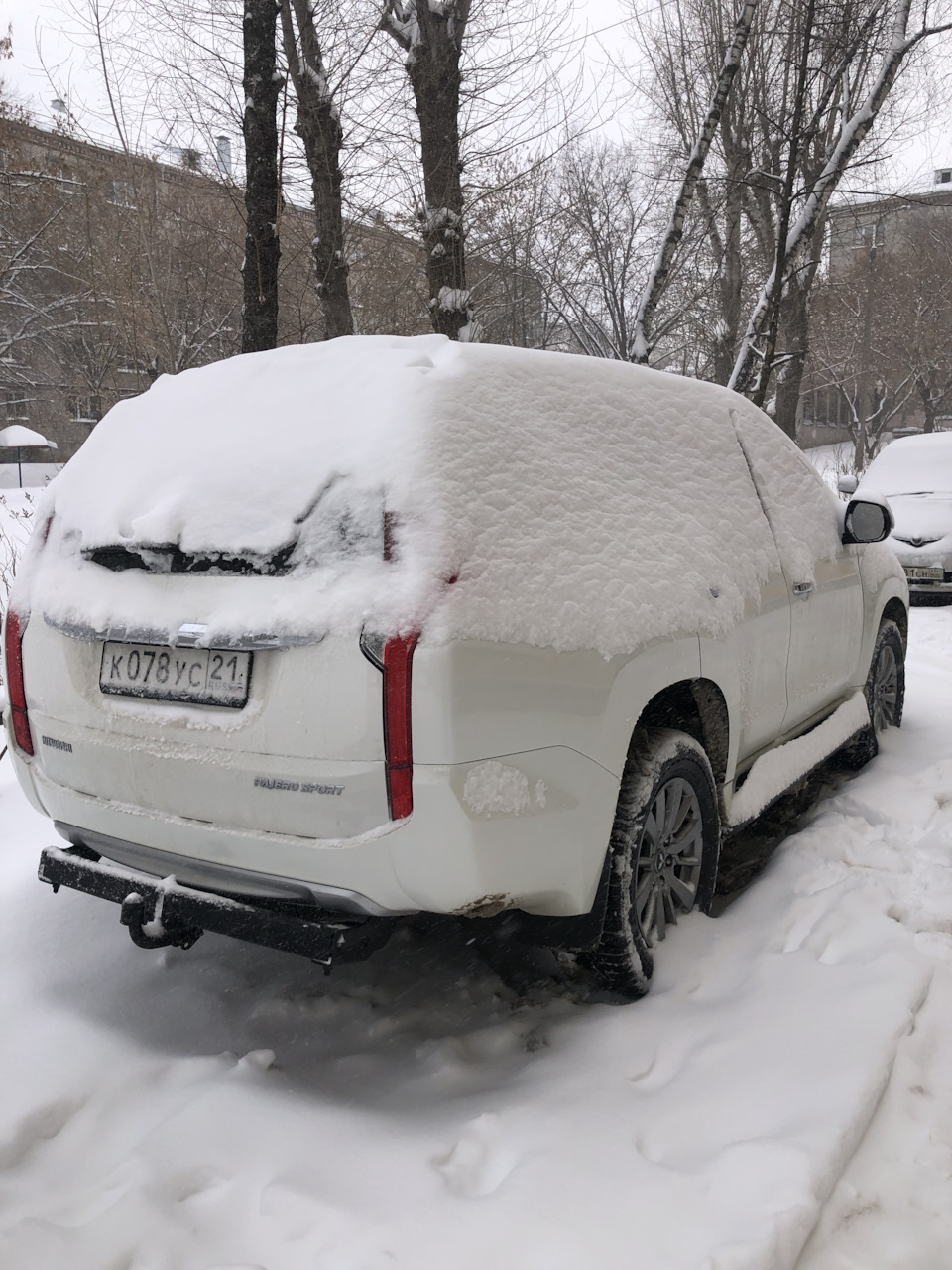 Ещё использую по назначению: дальнобой — Mitsubishi Pajero Sport (3G), 2,4  л, 2017 года | покатушки | DRIVE2