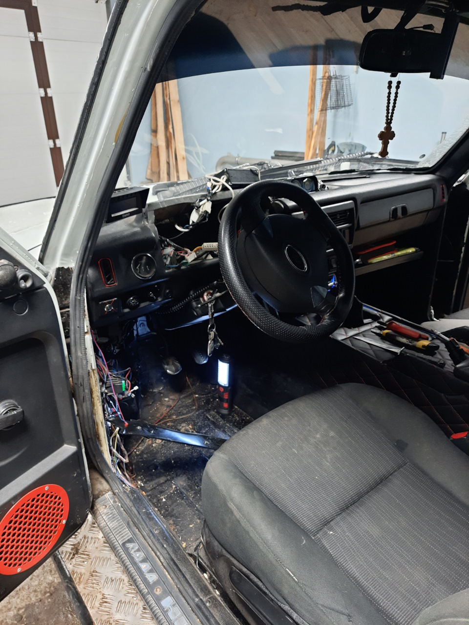 Установка сигнализации шерхан с а/з — Lada 4x4 3D, 1,7 л, 2011 года ...