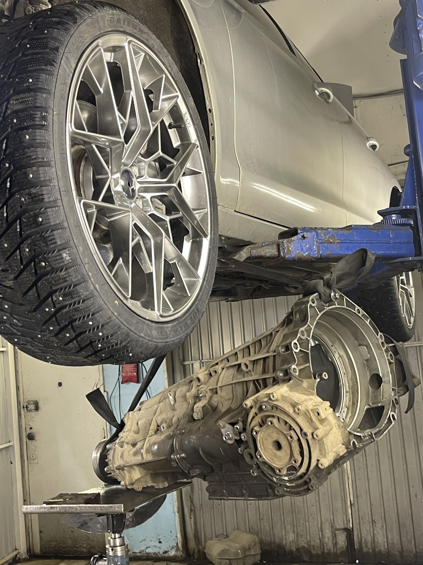 Замена сцепления, масла dsg dl501 — Audi A6 (C7), 3 л, 2011 года ...