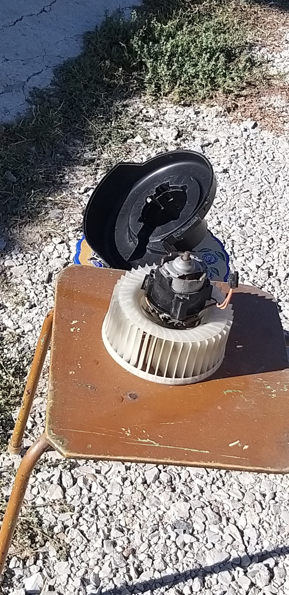 Устранения вибрации, снятие, чистка крыльчатки печки — Skoda Rapid (1G ...