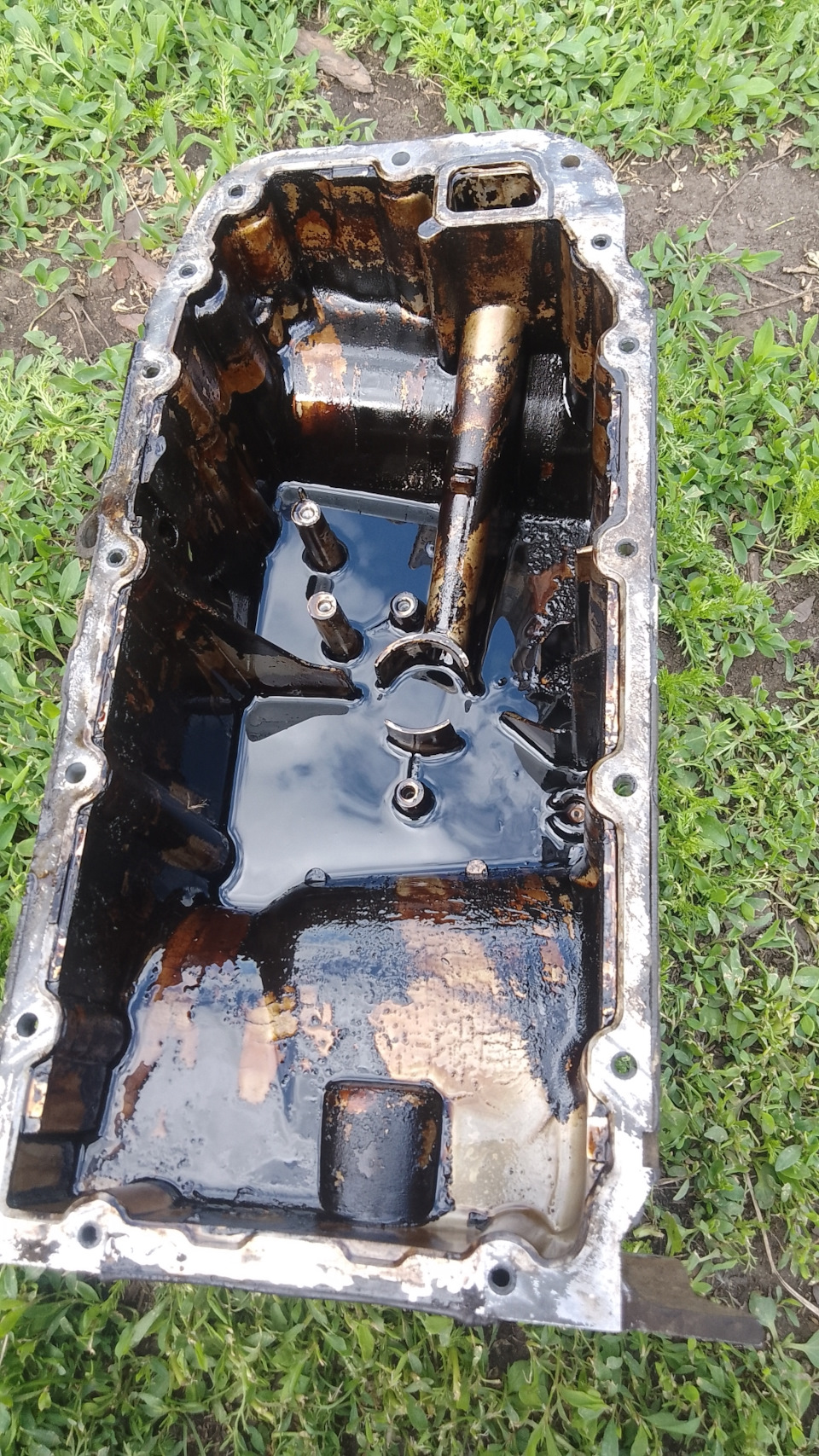 Промывка поддона керосином и соляркой — DRIVE2