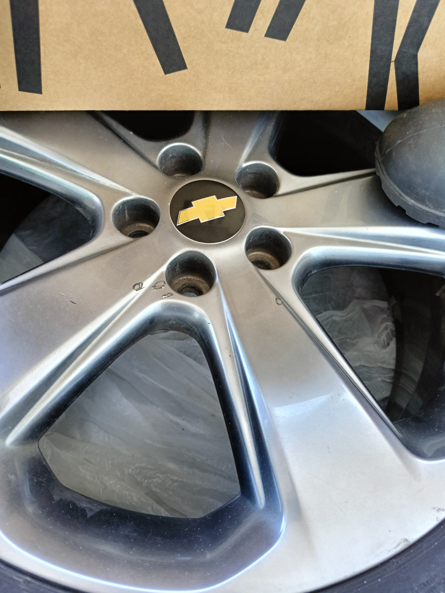 Диски Опель Мокка R18 — Колпачки — Chevrolet Cruze (1G), 1,6 л, 2013 ...