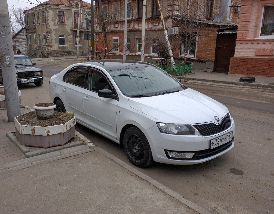 Джувик. Начало — Skoda Rapid (1G), 1,6 л, 2016 года | покупка машины |  DRIVE2