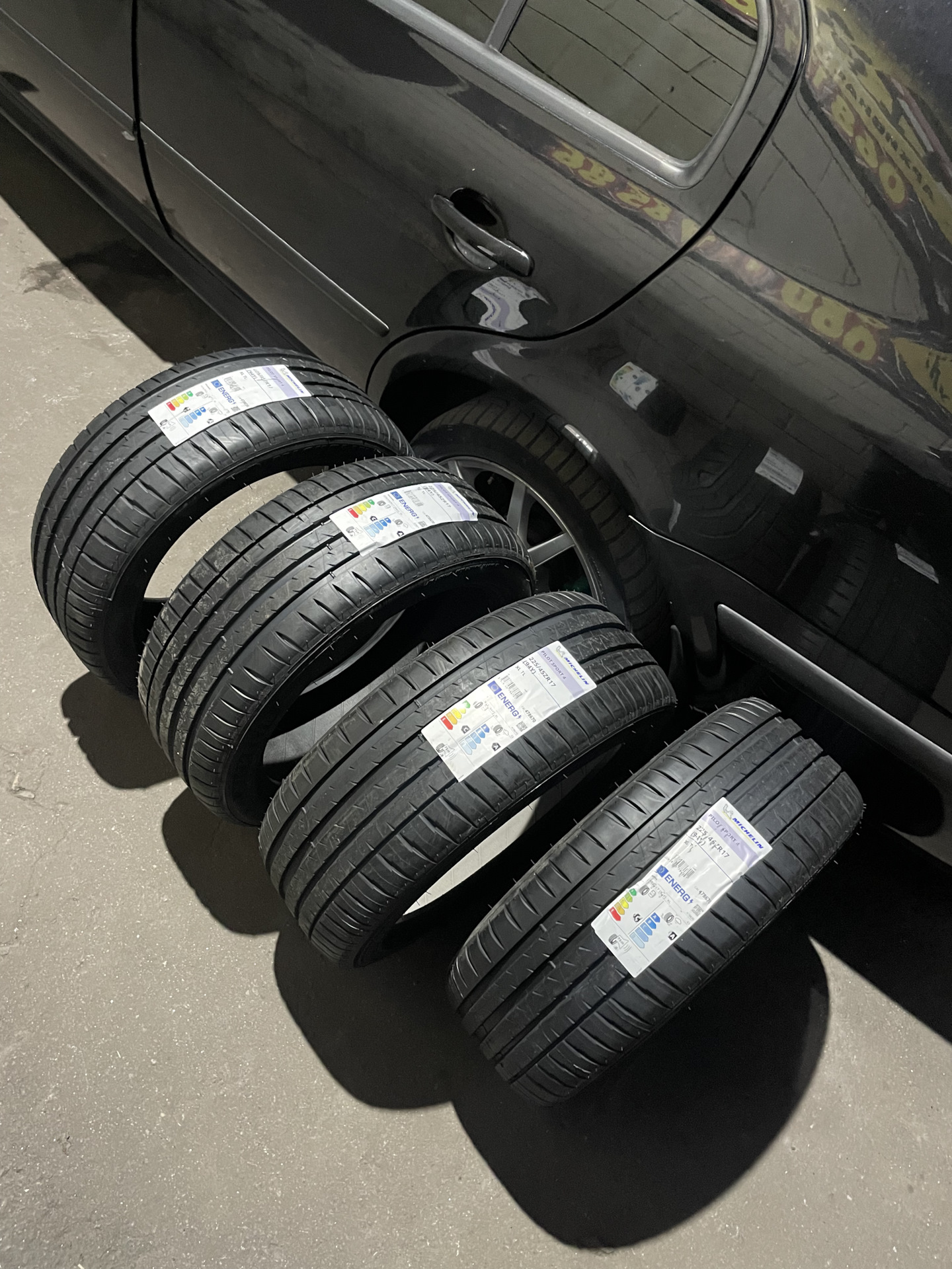 Мишлен Пилот Спорт 4 на лето — Skoda Octavia A4 Mk1, 1,8 л, 2008 года ...