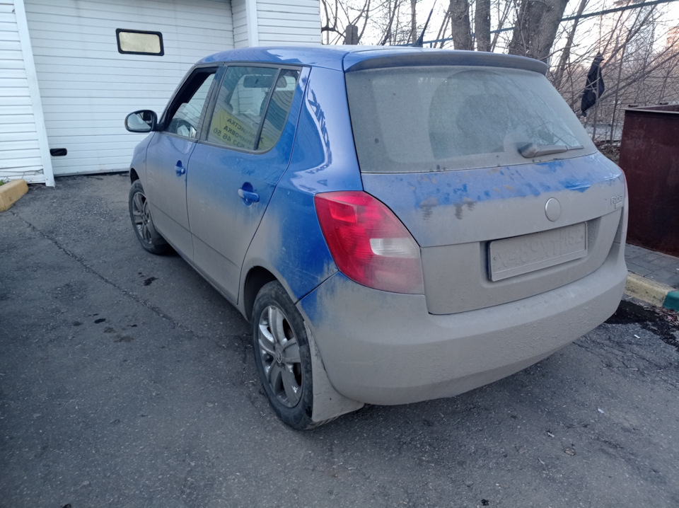 Мойка спустя 8 месяцев — Skoda Fabia Mk2, 1,4 л, 2009 года | мойка | DRIVE2