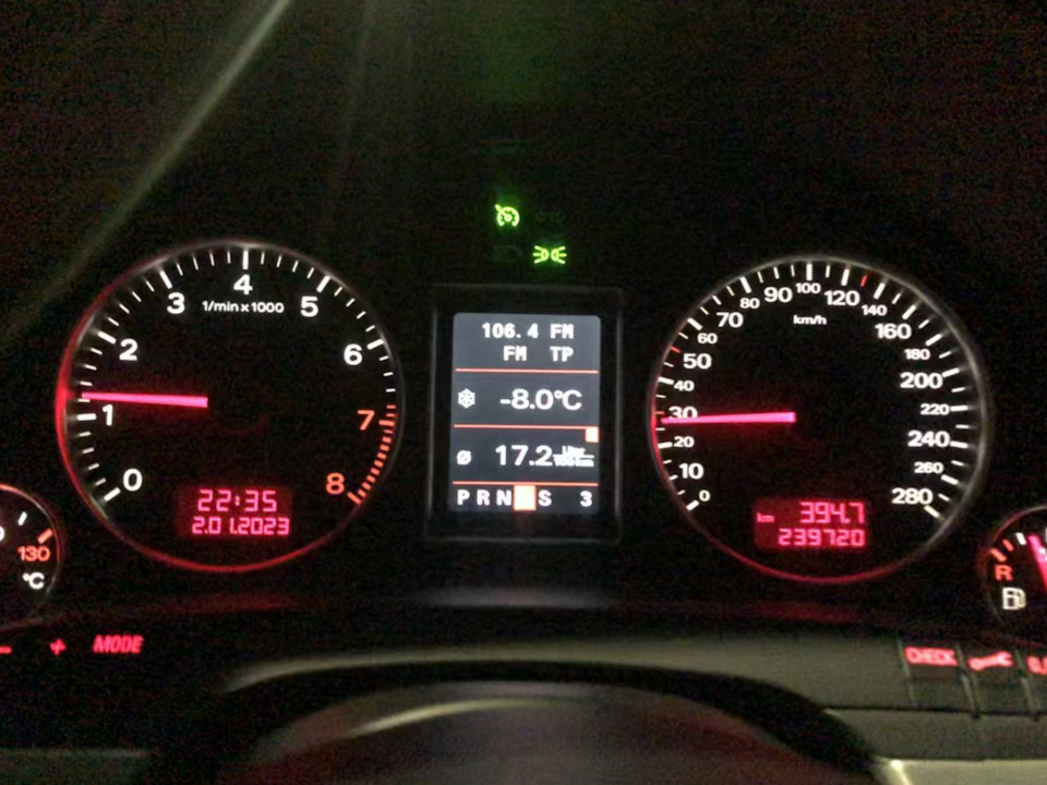 Установил круиз контроль но остался один вопрос! — Audi A4 (B7), 2 л ...