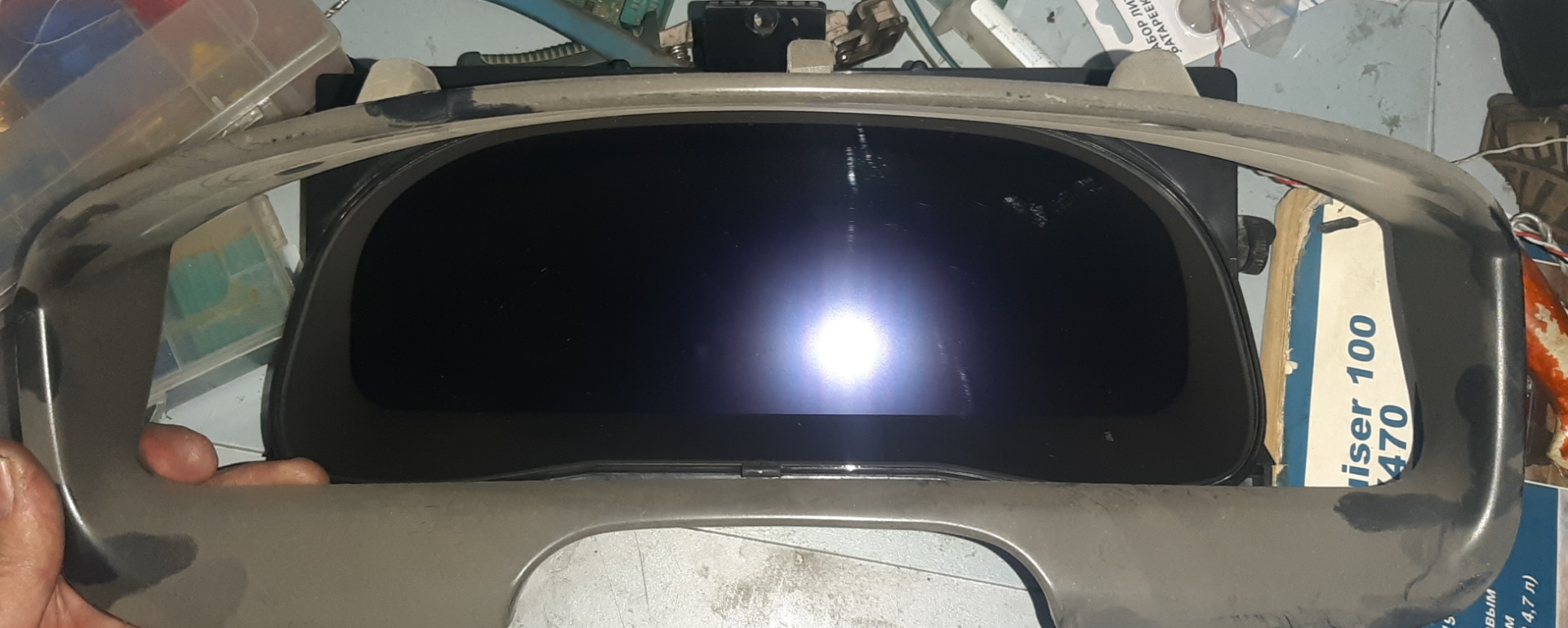 Виртуальная панель приборов, останется в мечтах((( — Toyota Carina E, 2 ...