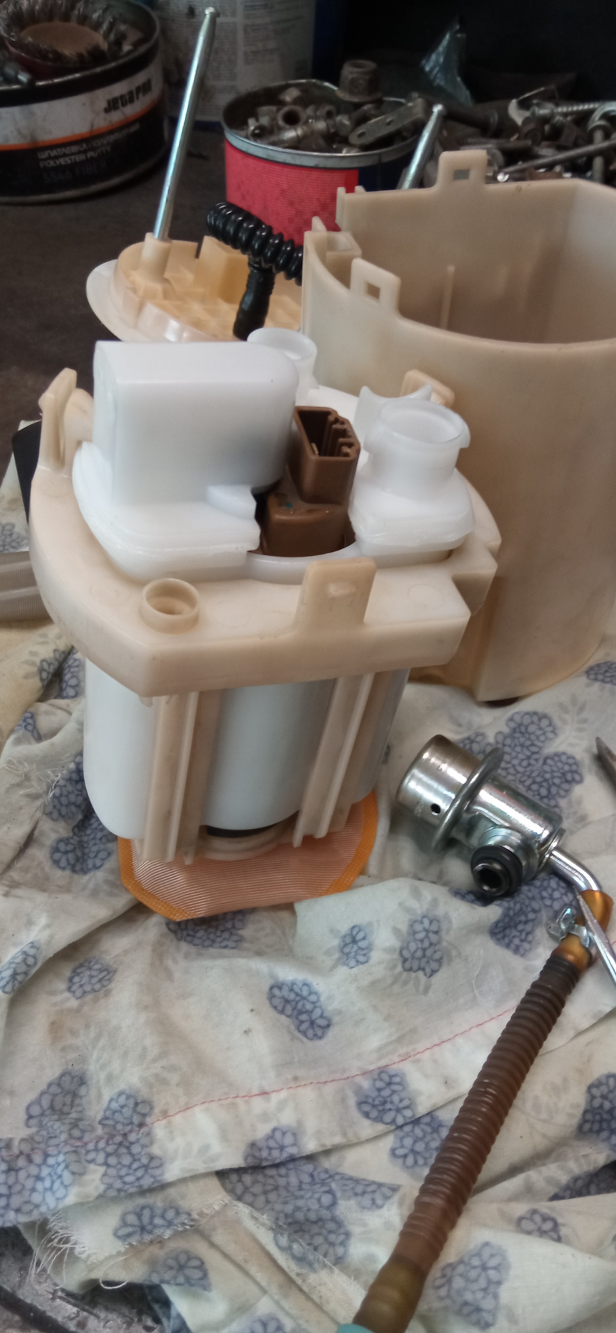 Замена муфты компрессора кондиционера. Замена топливных фильтров — KIA ...