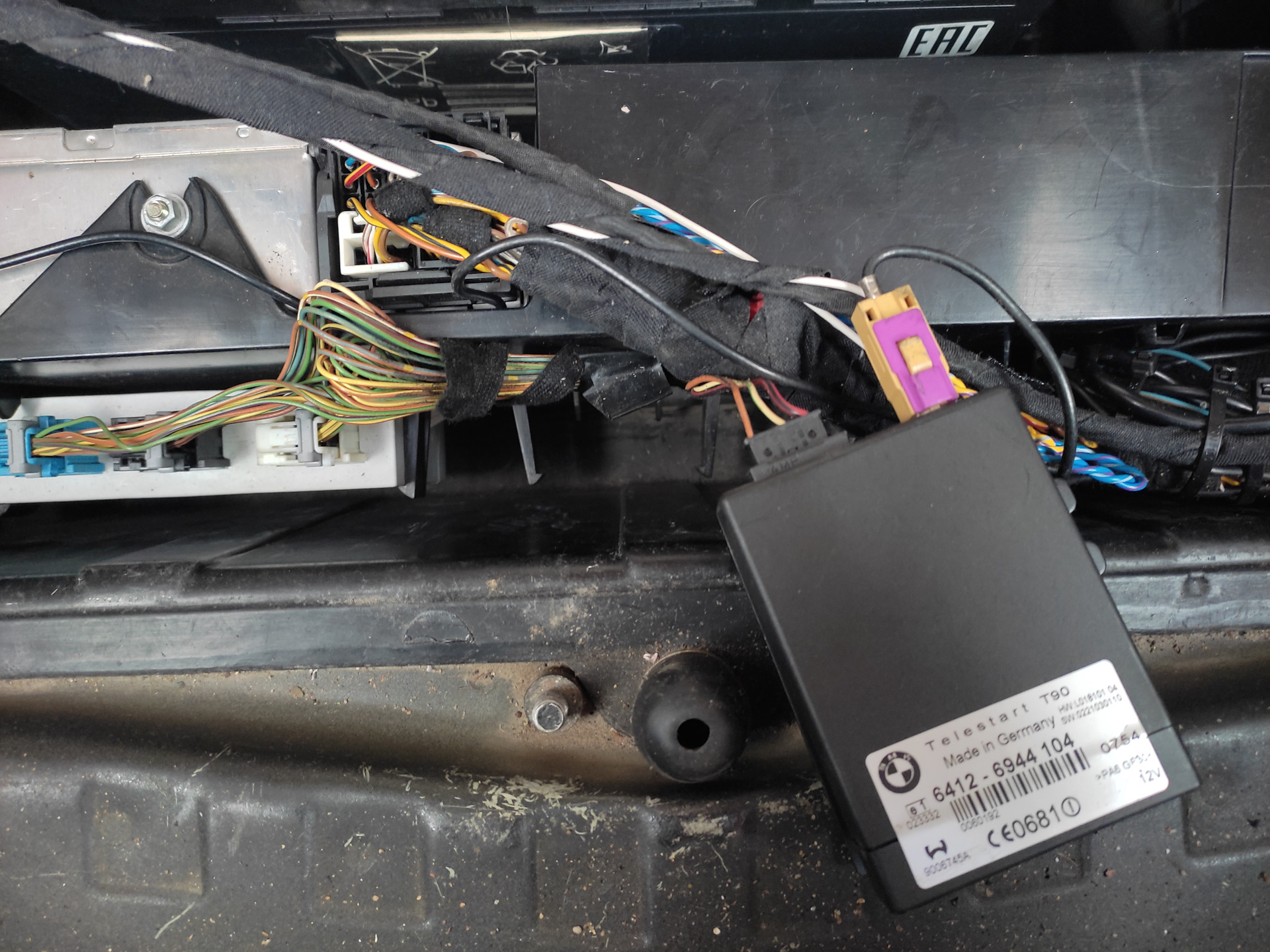 (179) Подключение WEBASTO ThermoCall TC4 Entry к блоку Telestart T90 ...