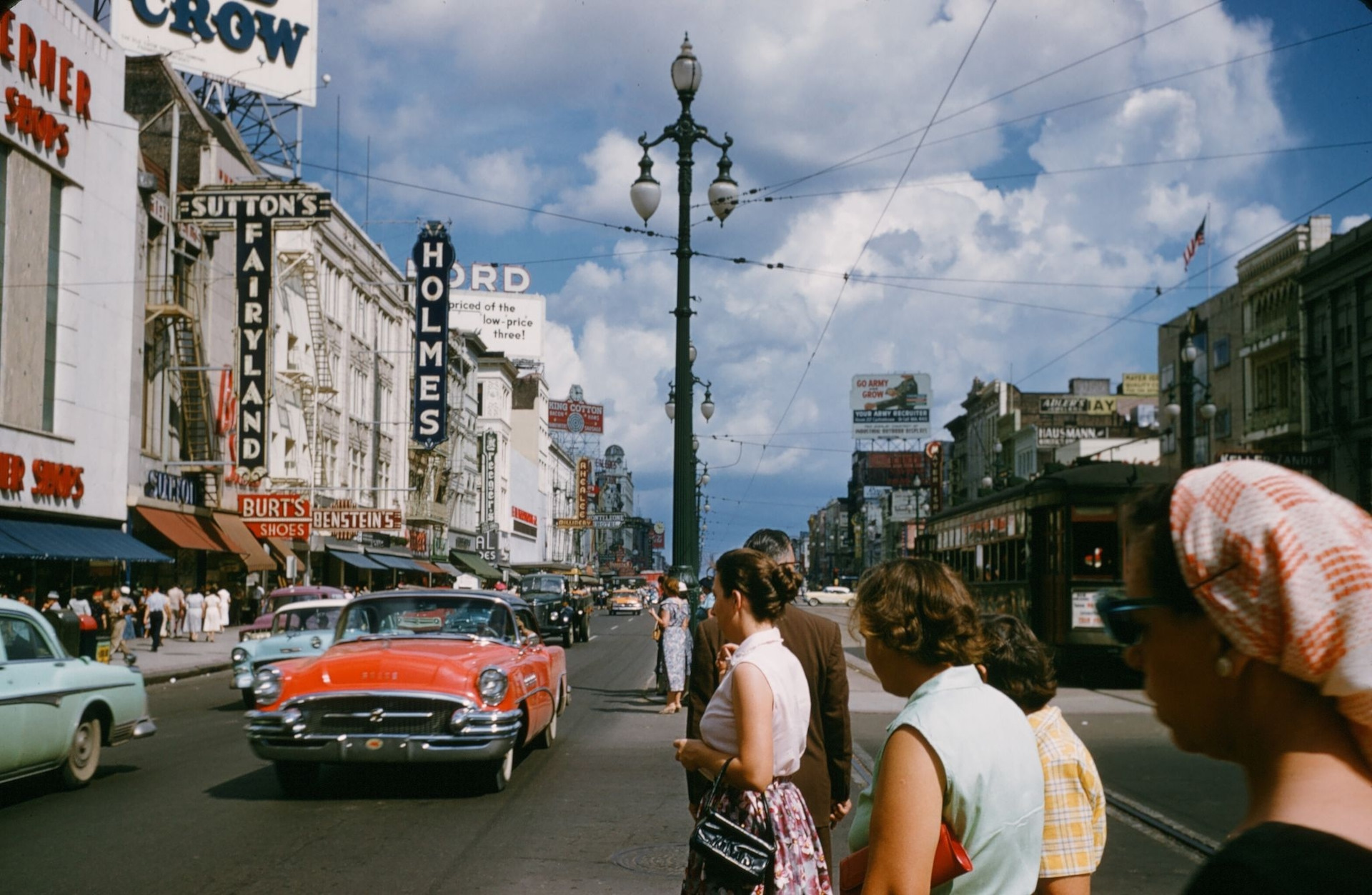 На улицах Нового Орлеана, 16 мая 1957 года