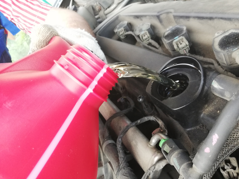 ТО Масло коробка, двигатель, стойки стаба — Chrysler Sebring (3G), 2,4 ...