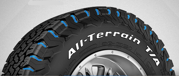 Маркировка шин bfgoodrich all terrain a t ko2