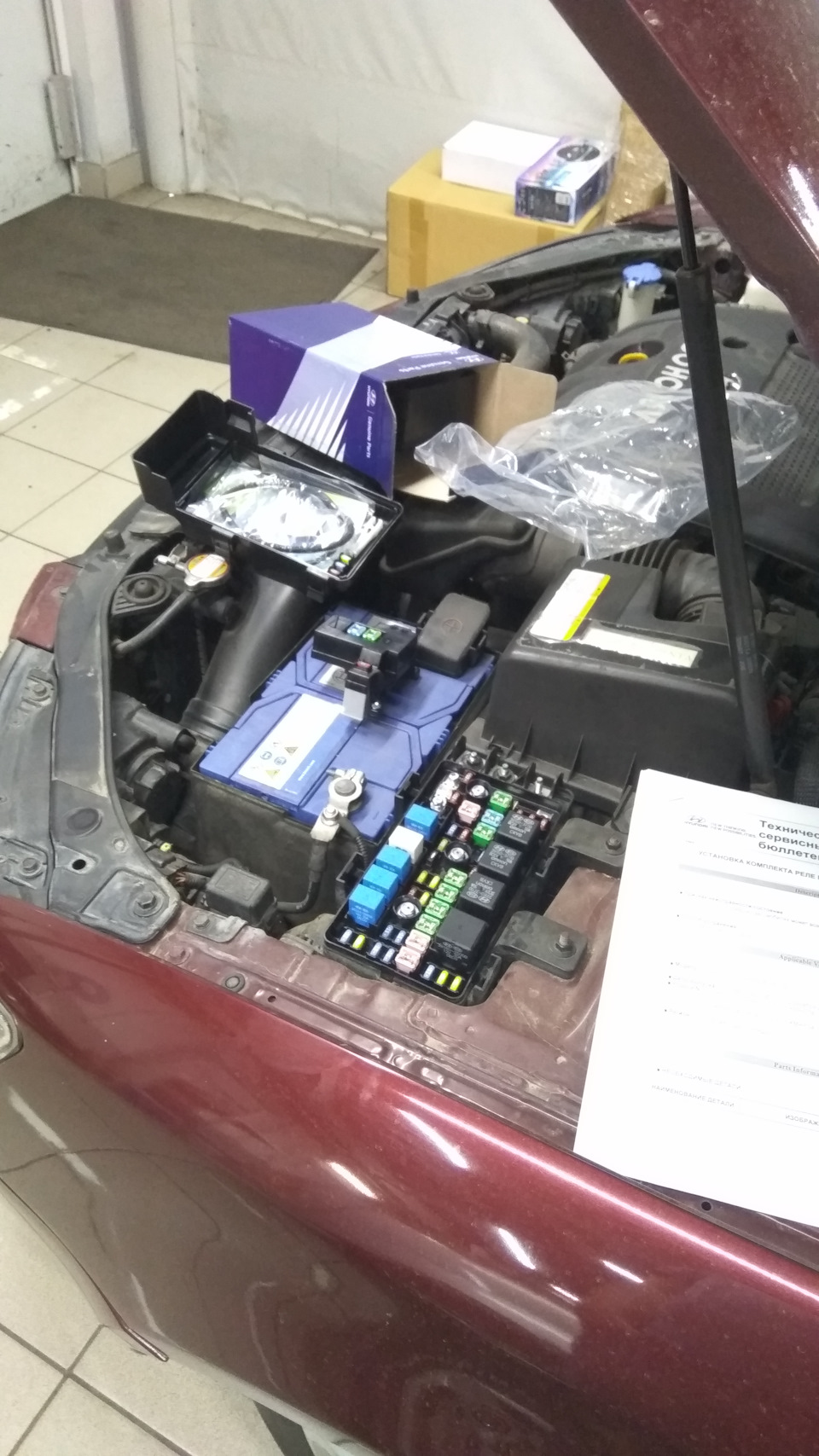 Гибкие диодные ленты в фары — Hyundai Solaris, 1,6 л, 2011 года ...