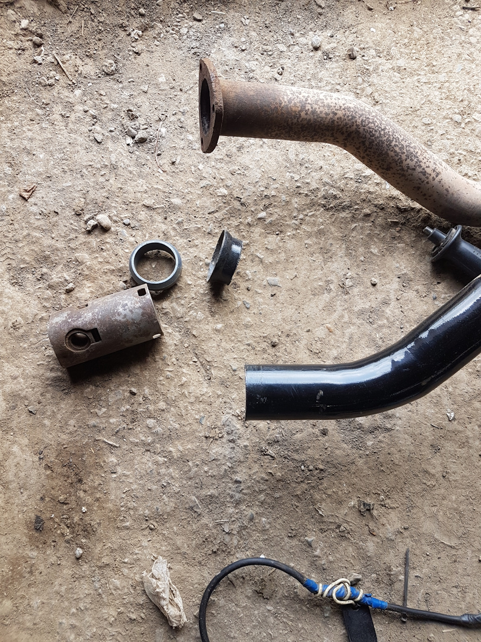 Замена внутренних гранат — Mitsubishi Pajero (3G), 3 л., 2002 года ...