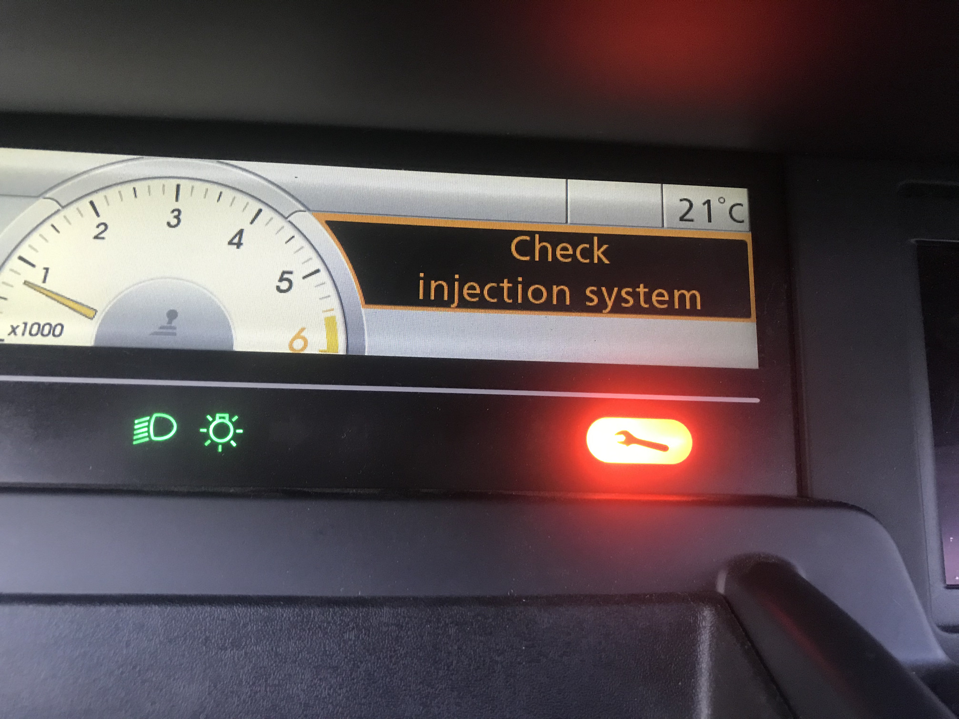 Check injection system