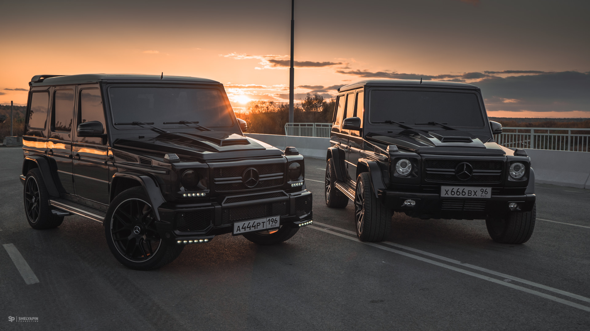 Mercedes Benz g63 AMG С охраной