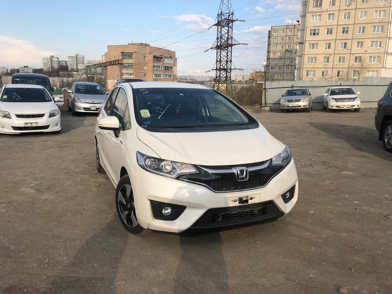 Фото после таможенной очистки — Honda Fit (3G), 1,5 л, 2016 года | покупка  машины | DRIVE2