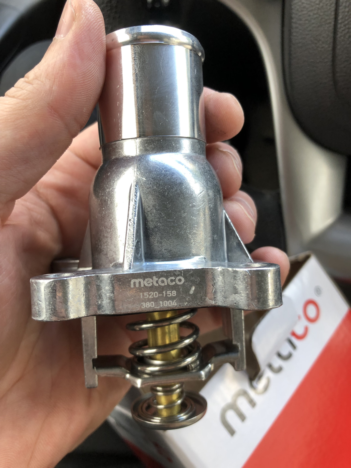 Холодный термостат Шевроле Круз. METACO 1520-158 — Chevrolet Cruze ...