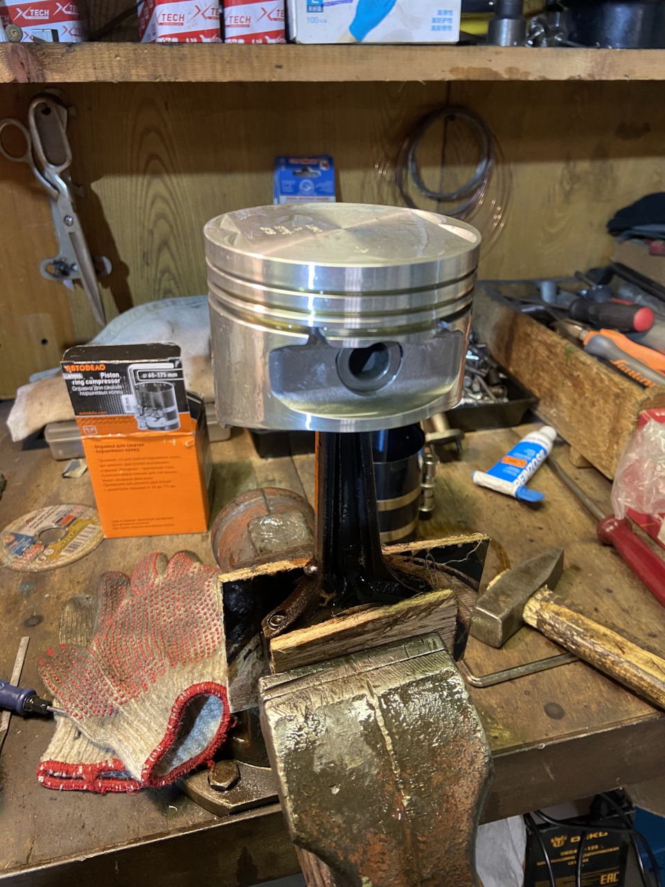 Ставим поршневую 87мм Dohc 2.0 — Ford Transit (5G), 2 л, 1997 года ...