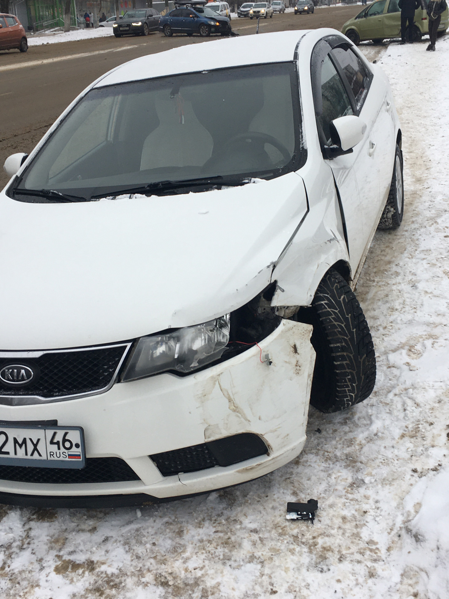 Все пи…ц — KIA Cerato (2G), 1,6 л, 2010 года | ДТП | DRIVE2