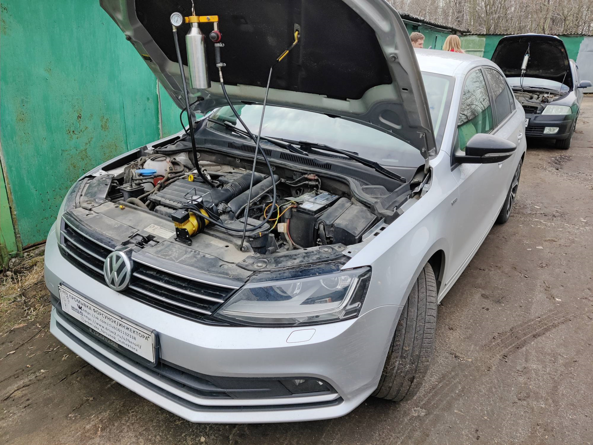 📢VW Jetta 1.4 промывка форсунок без снятия с двигателя — Промывка ...