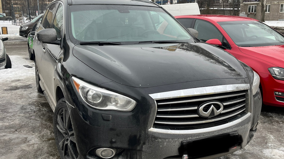 Плавают обороты на холодную — Infiniti QX60 (1G), 3,5 л, 2014 года ...