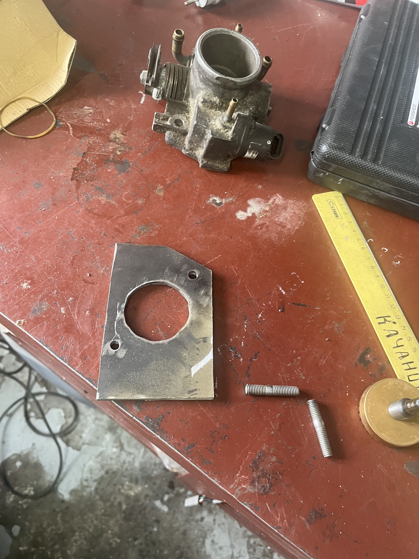 Самодельный ресивер на шеснарь — Lada 21033, 1,7 л, 1985 года | своими ...