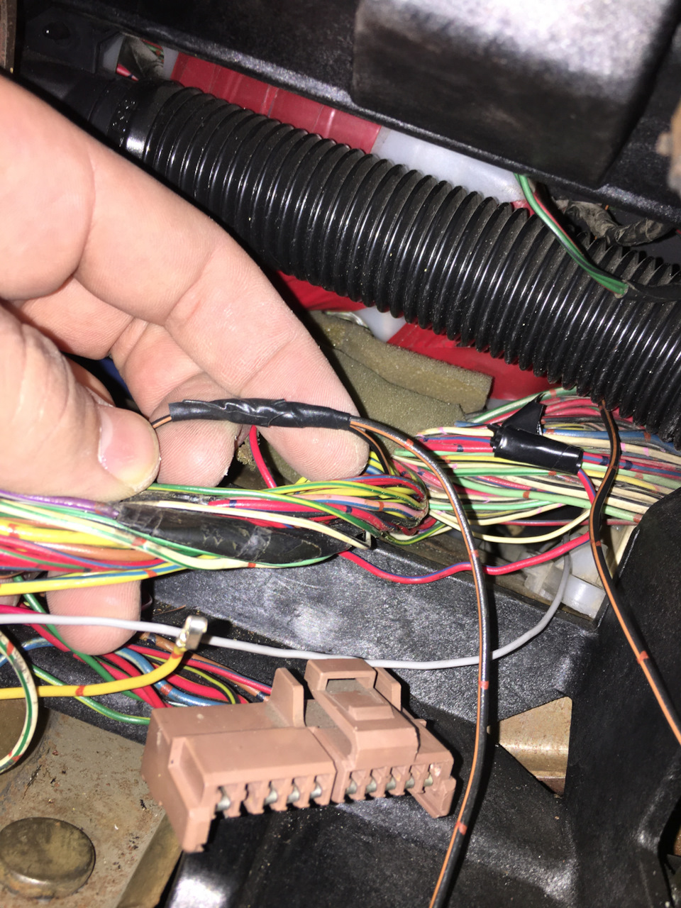 и уот так зацепил (некрасиво) — Toyota Crown (S120)