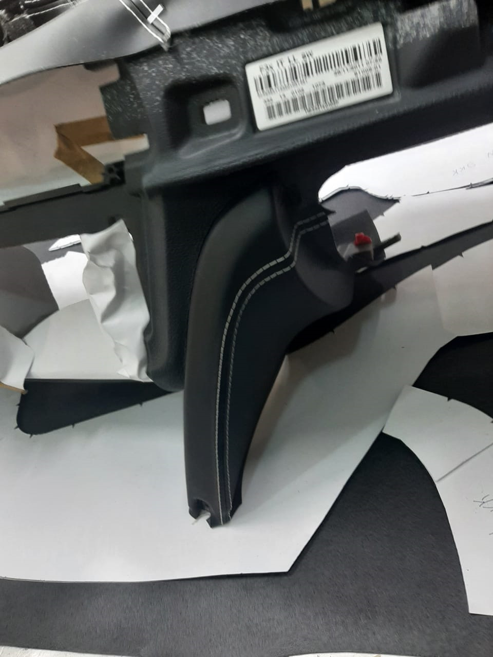 Опция (S4M5A) панель приборов, обтянутая кожей — BMW 3 series (F30), 3 ...