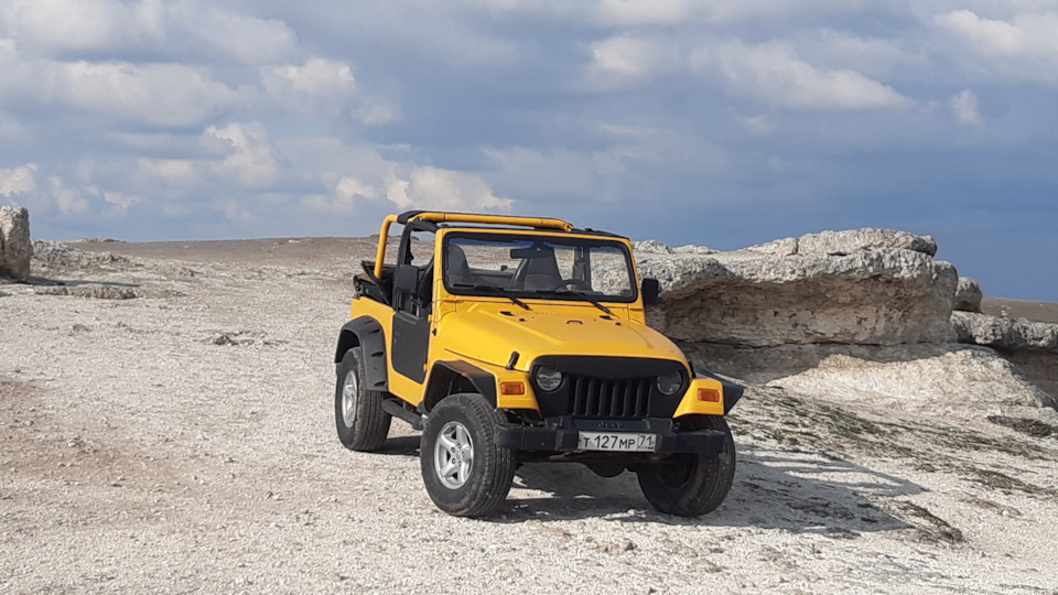 Jeep Wrangler Zhyoltyj Traktorok Drive2