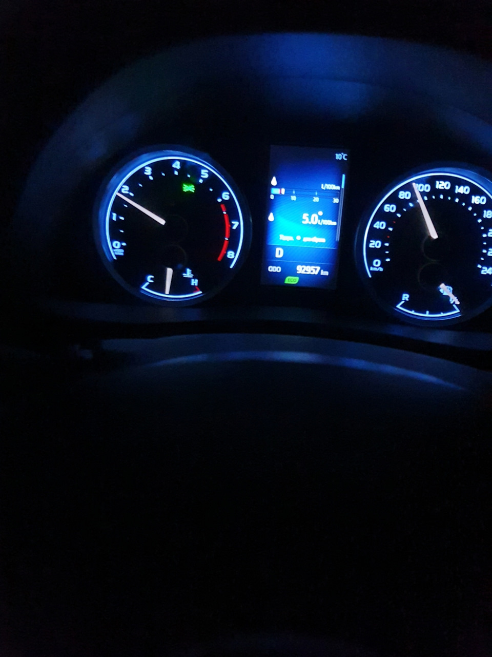 Расход — Toyota Corolla (160), 1,6 л., 2018 года | наблюдение | DRIVE2