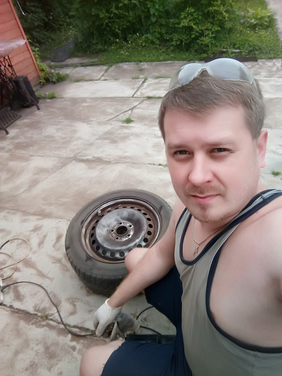 Запаска — Ford Focus II Hatchback, 2 л, 2006 года колёсные диски DRIVE2