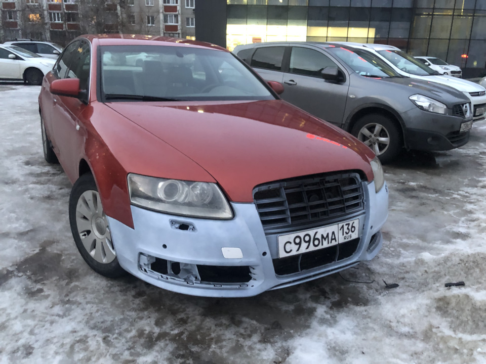 Купил бампер а какие покупать вставки ? — Audi A6 (C6), 2,4 л, 2007 ...