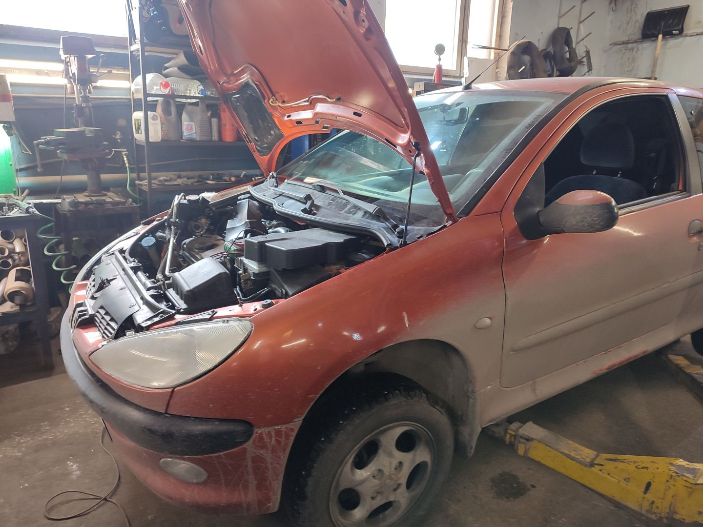 Замена генератора на автомобиле Peugeot 206 2000 года, г. Рязань. —  ЗападАвто на DRIVE2