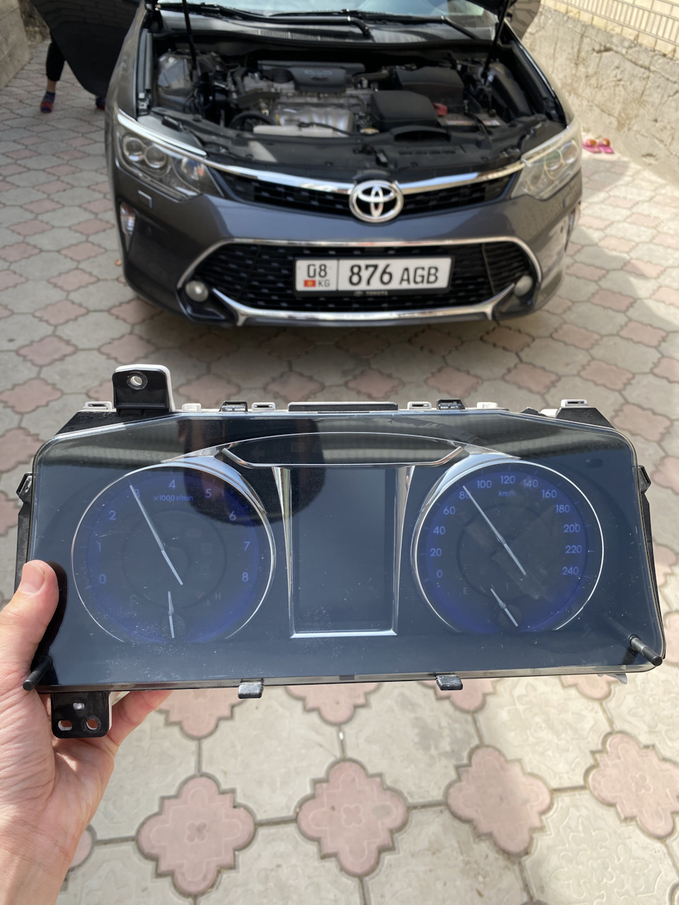Как снять щиток приборов камри 55 Щиток приборов от Camry 55 ✅ - Toyota Camry (XV50), 2,5 л, 2012 года стайлинг DR