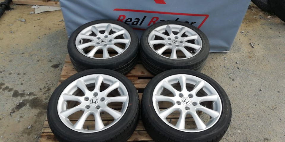 Диски на зиму 😁 — Honda Accord (7G), 2,4 л, 2007 года | колёсные диски ...