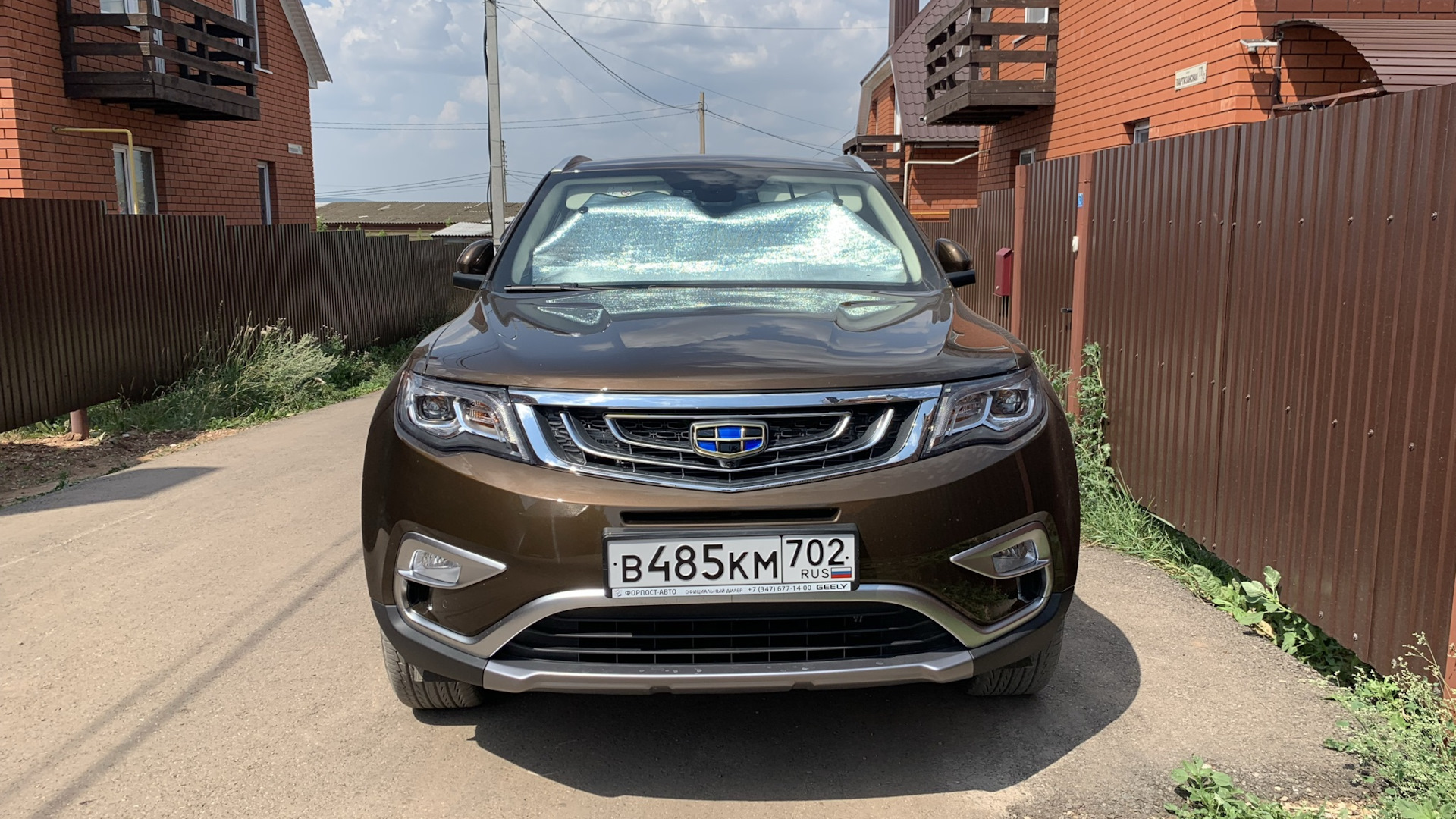 Geely Atlas (1G) 2.4 бензиновый 2021 | 2,4 4WD Яндекс Авто на DRIVE2