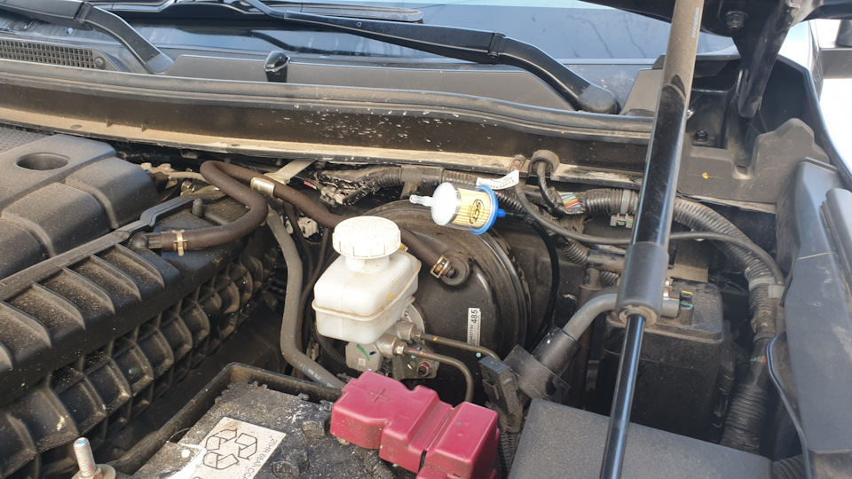 Вывод сапуна моста под капот — Mitsubishi Pajero Sport (3G), 3 л, 2021 ...