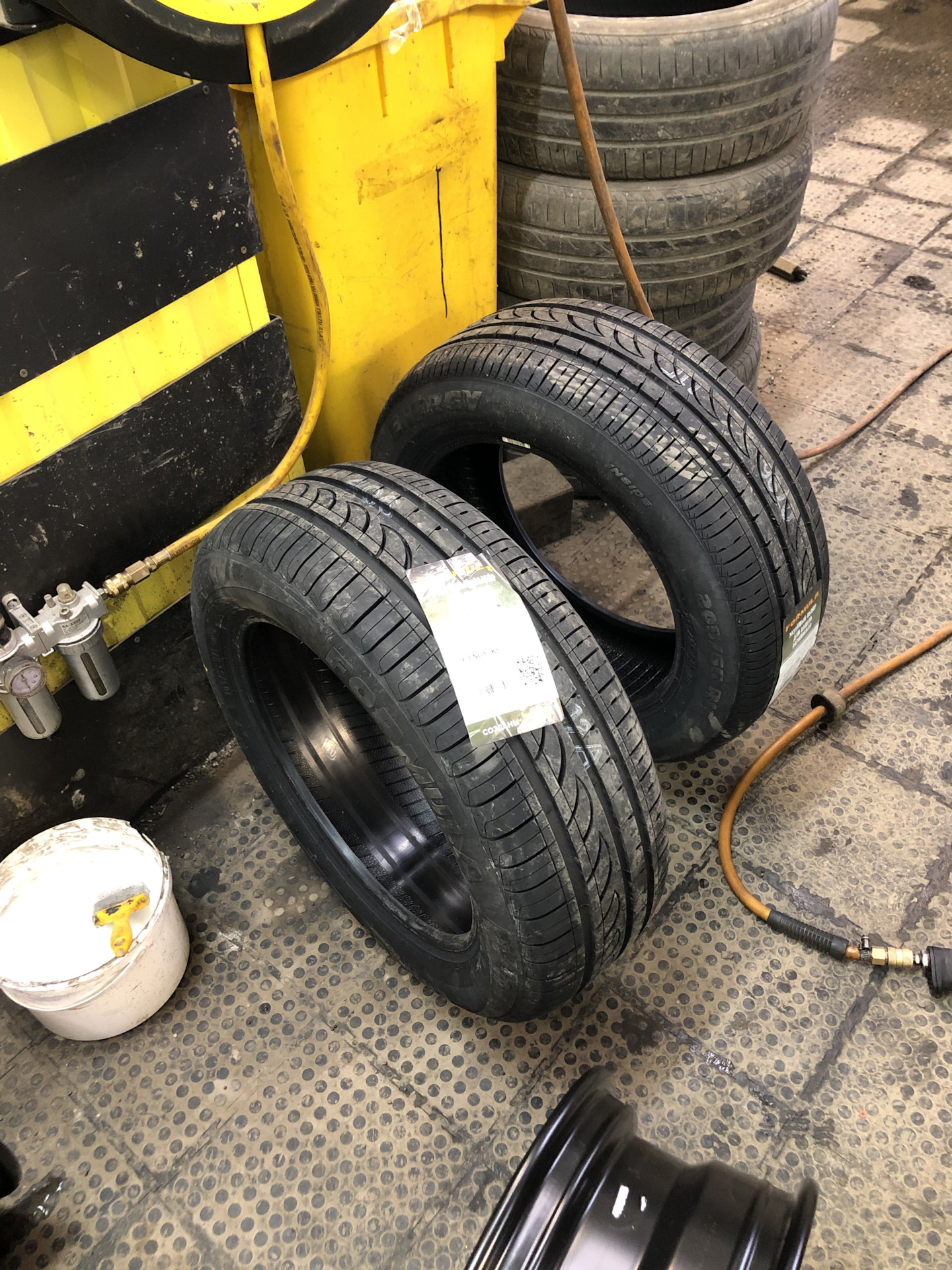 Покупка летней резины Pirelli Formula Energy R16 205/55 91V и автодиски ...