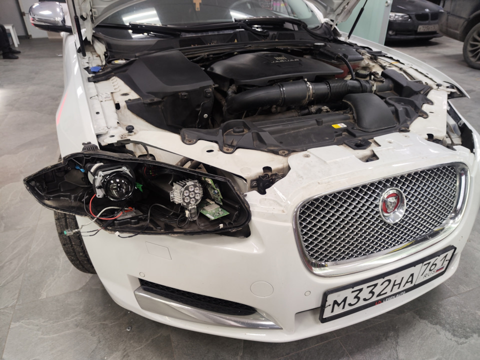 Примерка и проверка работоспособности — Jaguar XF (1G)