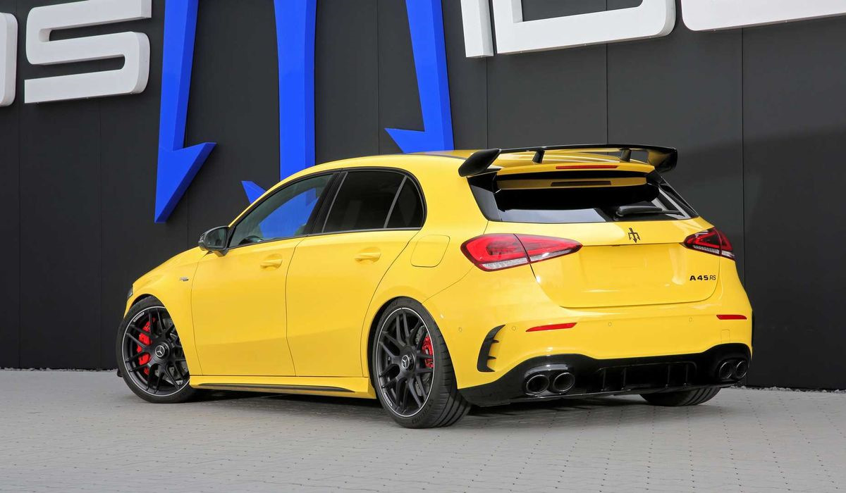 VATH добавили Mercedes A45 AMG мощности - DRIVE2