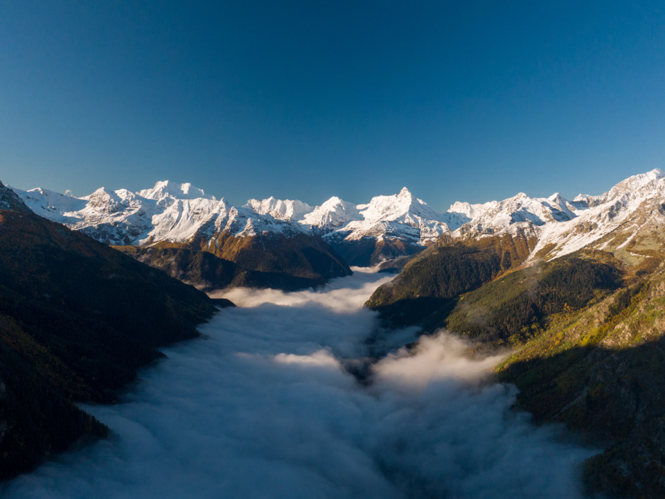 Белалакая и Домбай-испытание высотного беспредела — Сообщество «Дроны ...
